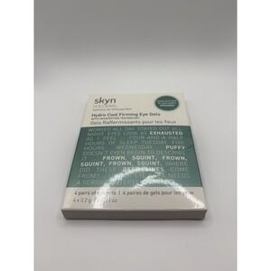 skyn ICELAND Hydro Cool Firming Eye Gels 4 Pairs New in Box Sealed